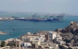باخرة سعودية محملة بالجنود والمعدات العسكرية تصل إلى ميناء عدن